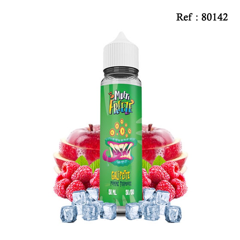 E-LIQUIDE GALIPETTE POMME FRAMBOISE FREEZE - 50ML – LIQUIDEO