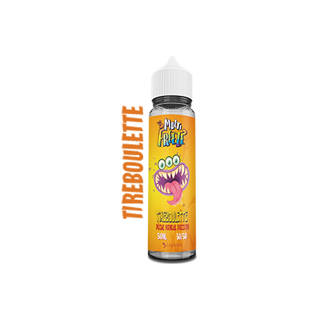 E-LIQUIDE TIREBOULETTE MANGUE PÊCHE PASSION - 50ML – LIQUIDEO